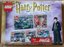 Vintage LEGO Harry Potter Coca Cola Limited Gift Set Novelty New Unopened