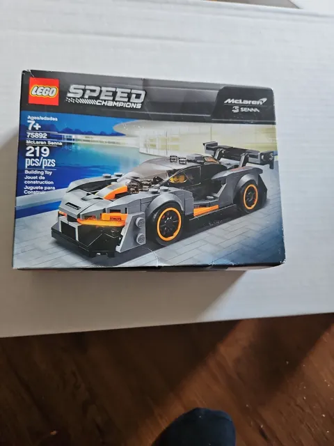 LEGO SPEED CHAMPIONS: McLaren Senna (75892) Slight Box Damage (New Sealed)
