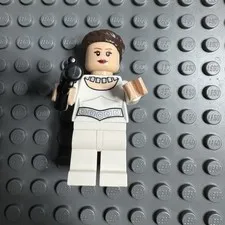 Lego Star Wars Minifigure sw0371 Princess Leia - Celebration Outfit, NO Cape