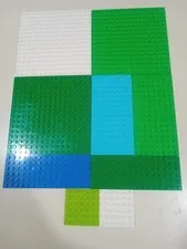 Mixed Lego Plates lot of 9