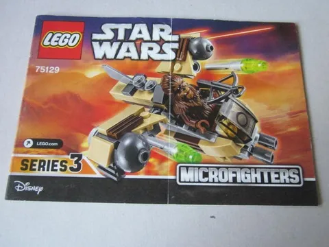 Lego Building Instructions Instruction Star Wars 75129 Micro Fighters Series 3