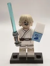 Star Wars Luke Skywalker with Blue Milk Custom Lego Minifigure 30625