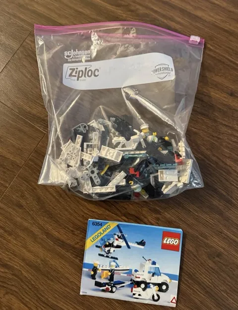 LEGO System 6354 Pursuit Squad, Complete Set with Instructions