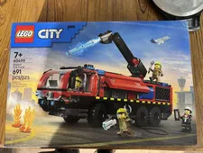 LEGO City Fire Truck 60499 Complete Set Boxed 691pc Plastic Age 7+ CITY