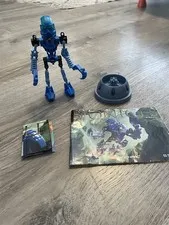 Vintage Lego Bionicle Gali 8533 With Instructions And Poster