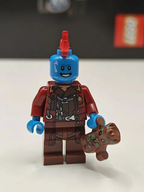 NEW Guardians of the Galaxy Yondu with Baby Groot Custom Print Lego Minifigure
