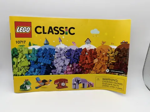 LEGO CLASSIC: Bricks Bricks Bricks (10717), INCOMPLETE (95+% Complete)