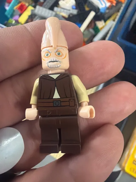 LEGO Star Wars Ki-Adi-Mundi Minifigure sw0319 Clone Wars Jedi Set 7959 - 1X