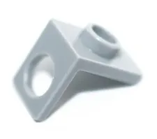 LEGO Medium Stone Grey Minifigure Neck Bracket thick back wall 28974 6413995