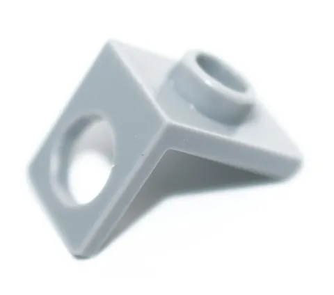 LEGO Medium Stone Grey Minifigure Neck Bracket thick back wall 28974 6413995