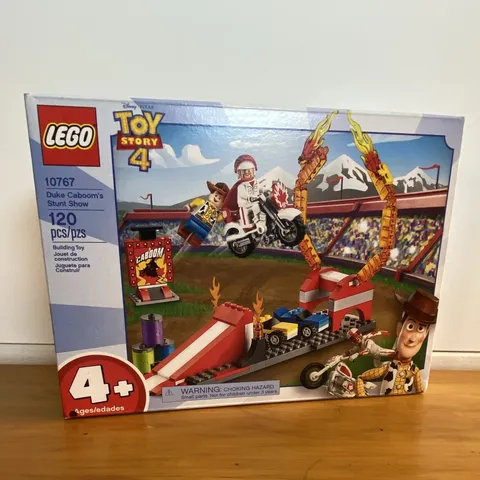10767 DUKE CABOOM'S STUNT SHOW lego disney legos set TOY STORY 4 5 Woody NEW