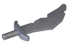 LEGO MINIFIGURE WEAPON SCIMITAR (1 PCS) CHOOSE YOUR COLOR 60752!!