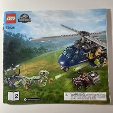 75928 LEGO Jurassic World (Instruction Booklet Manual Only) Book 2