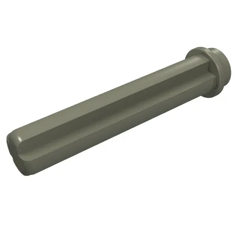 LEGO Part 6587 - Dark Gray Technic Axle 3 with Stud