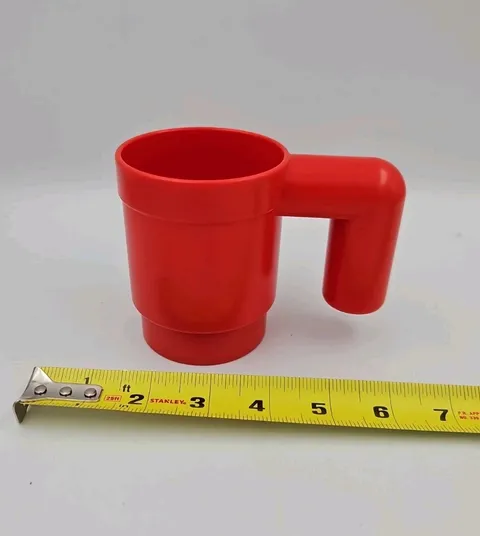 Red Lego Cup Upscaled Drinking Coffee Mug 851400 Human Size 2014