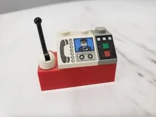 LEGO 2x2 SLOPE VINTAGE Police Jail Phone 566 6398 6332 6479 6571 6598 4611