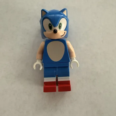 LEGO Sonic the Hedgehog Minifigure Grin to Left son004