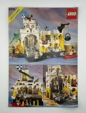 LEGO 6276 Instruction MANUAL ONLY Eldorado Fortress 1989
