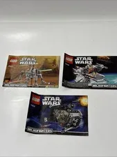 Lego Star Wars Microfighters  75031, 75077, 75032, Instruction Booklet Only