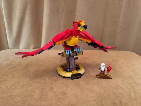 76394 LEGO Complete Harry Potter: Fawkes Dumbledore's Phoenix Bird