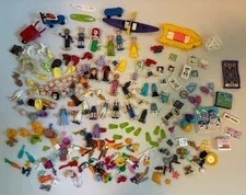 LEGO Friends Figures Parts Torsos Legs Hair Animals Accessories Bulk Lot 7oz