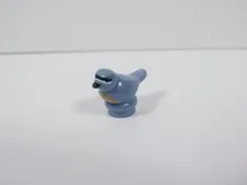 LEGO Sand Blue Bird w/ Black Eyes Animal Minifig S3
