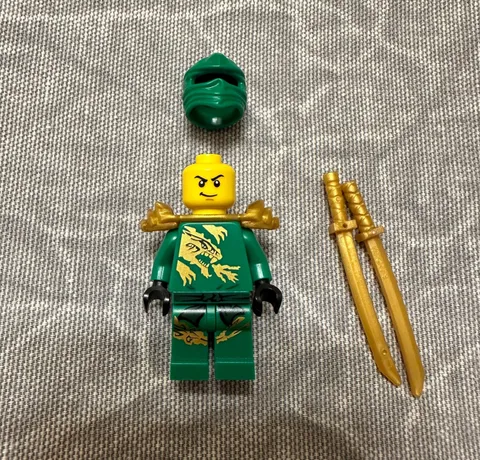 LEGO Ninjago Lloyd DX Minifigure njo0108 From 5004076 Target Exclusive RARE