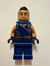 LEGO Marvel Valkyrie SH0407 Minifigure Dark Blue Suit Thor Ragnarok 76084