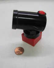Lego Duplo BLACK SHOOTING CANNON w/ Red Firing Button Swivel Stand for Missile