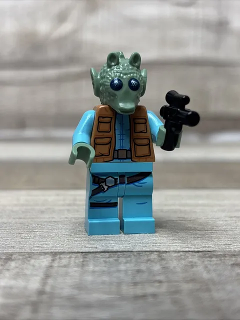 LEGO Star Wars Greedo Minifigure SW0898 Set 75290 75205 w/ Blaster US Ships