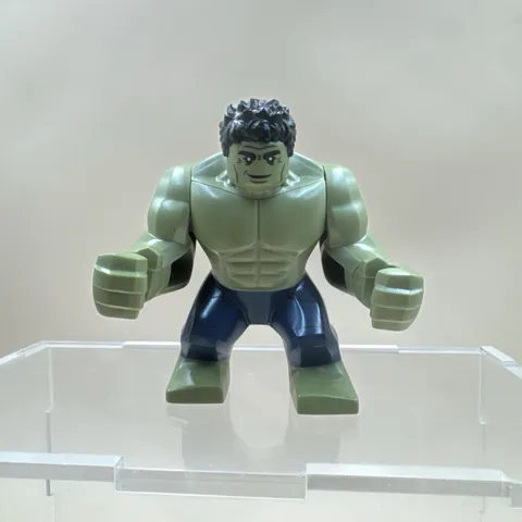 Lego Hulk Big Fig Minifigure Blue Pants 76131 Avenger Marvel Super Heroes