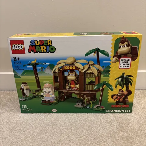 LEGO Super Mario Bros Donkey Kong's Tree House 71424 Expansion Set Toy Building