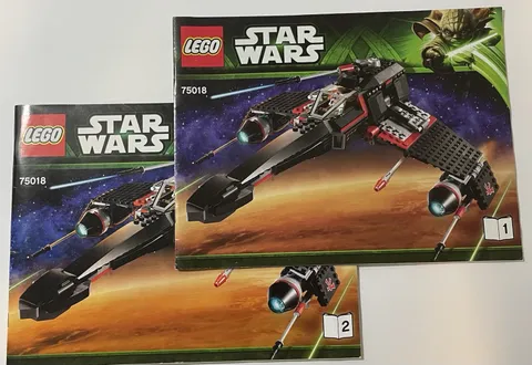 LEGO® STAR WARS Jek-14's Stealth Starfighter 2013 Instruction Manuals 75018