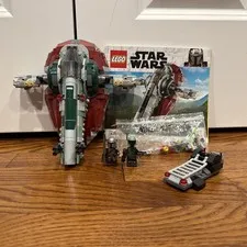 LEGO Star Wars: Boba Fett's Starship (75312) w/ Instruction Manual Please Read 