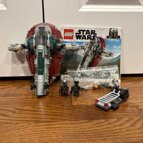LEGO Star Wars: Boba Fett's Starship (75312) w/ Instruction Manual Please Read 