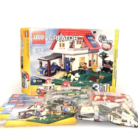 LEGO Creator Hillside House #5771 In Box, COMPLETE Assembled  Displayed Only