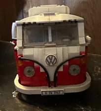 LEGO Creator Volkswagen T1 Camper Van 10220 1332pcs Complete Set (Assembled)