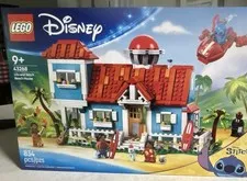 LEGO Disney 43268 Lilo and Stitch Beach House Building Set 834 Pieces