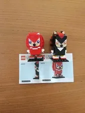 LEGO Brickheadz #40672 Sonic the Hedgehog Knuckles & Shadow Complete Set No Box 