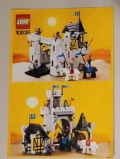 10039 INSTRUCTION BOOKLET ONLY Set #10039 ~ Lego Castle ~ Black Falcons Fortress