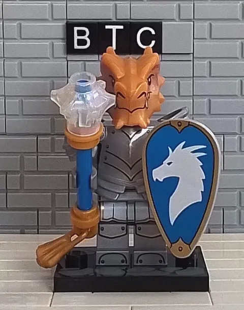 LEGO Dungeons & Dragons D&D 71047 Dragonborn Paladin Minifigure! NEW! COLDND-4!