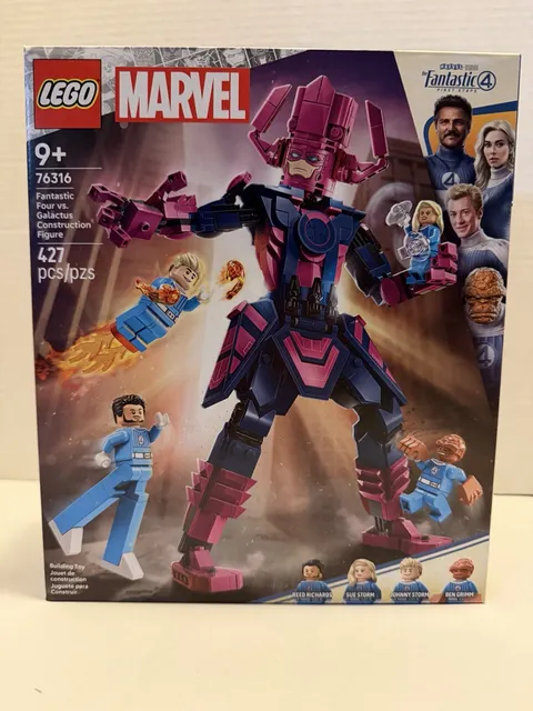 NEW - LEGO Marvel Fantastic Four vs. Galactus - Kit# 76316 427 pcs