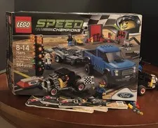 LEGO SPEED CHAMPIONS: Ford F-150 Raptor & Ford Model A Hot Rod (75875) 
