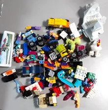 LEGO Mixed Parts Lot – Vehicles, Animals & Printed Pieces Authentic LEGO Bricks