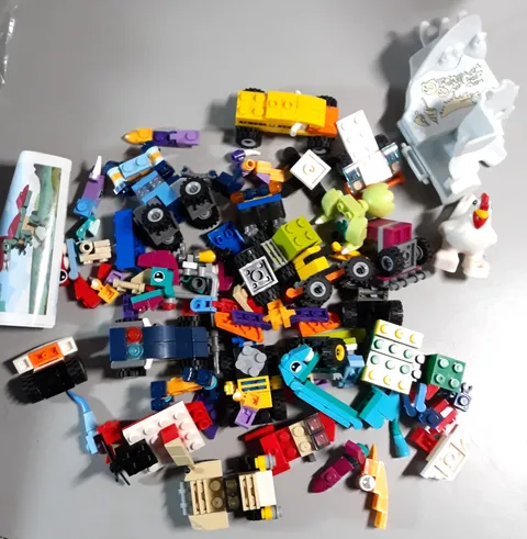 LEGO Mixed Parts Lot – Vehicles, Animals & Printed Pieces Authentic LEGO Bricks