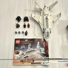 LEGO Marvel 76130 Stark Jet & Drone Attack 504 pcs + Spider-Man Fury Mysterio