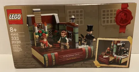 LEGO Limited Edition 40410 Charles Dickens A CHRISTMAS CAROL  Ages 8+ 333 pcs