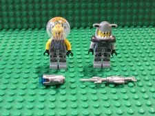Lot of 2 LEGO Ninjago Movie Minifigures Shark Army Jelly Great White 70614 TT45