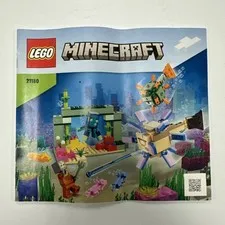 Lego Minecraft 21180 - Instruction Manual Only