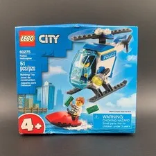 LEGO City 60275 Police Helicopter Building Set 51 Pieces Retired Box Damage